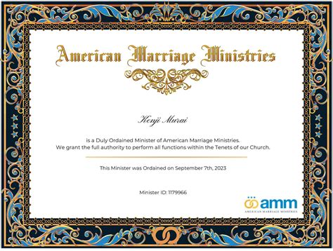 american marriage ministries|Professional Wedding Officiant Certification .